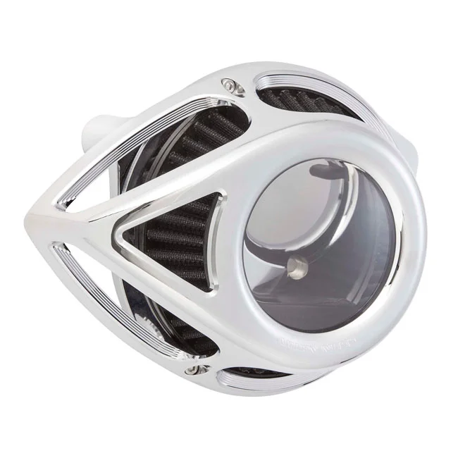 Arlen Ness Ness, Clear Tear Air Cleaner, Chrome