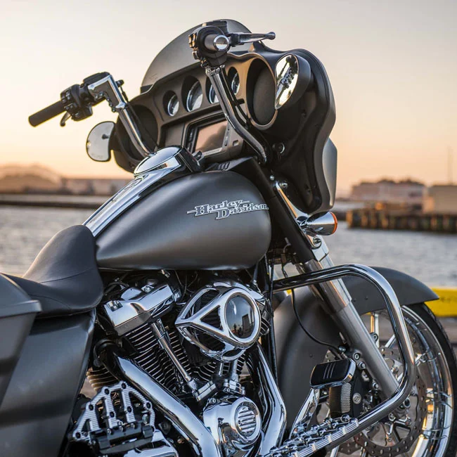 Arlen Ness Ness, Clear Tear Air Cleaner, Chrome