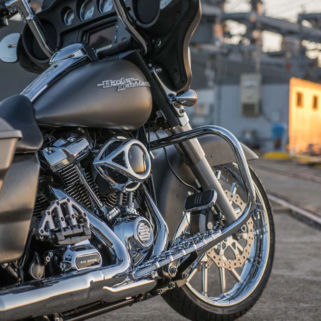 Arlen Ness Ness, Clear Tear Air Cleaner, Chrome