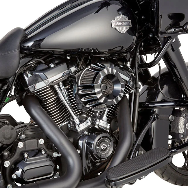 Arlen Ness Ness, Deep Cut Inverted Air Cleaner, Black