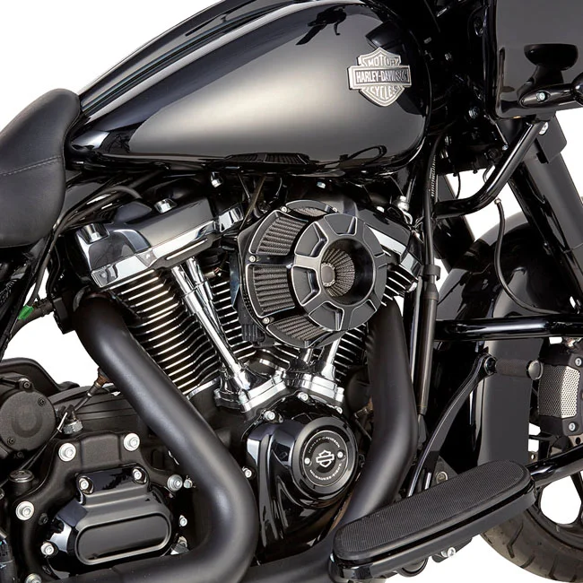 Arlen Ness Ness, Beveled Inverted Air Cleaner, Black