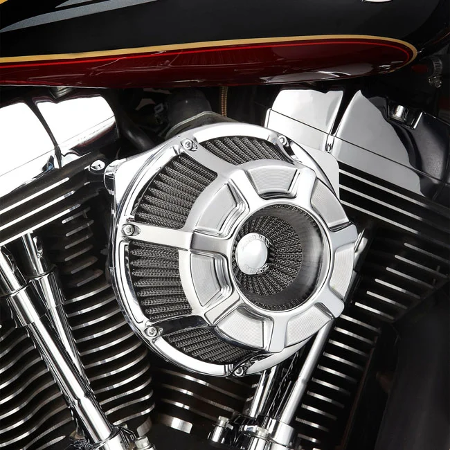 Arlen Ness Beveled Inverted Air Cleaner, Chrome