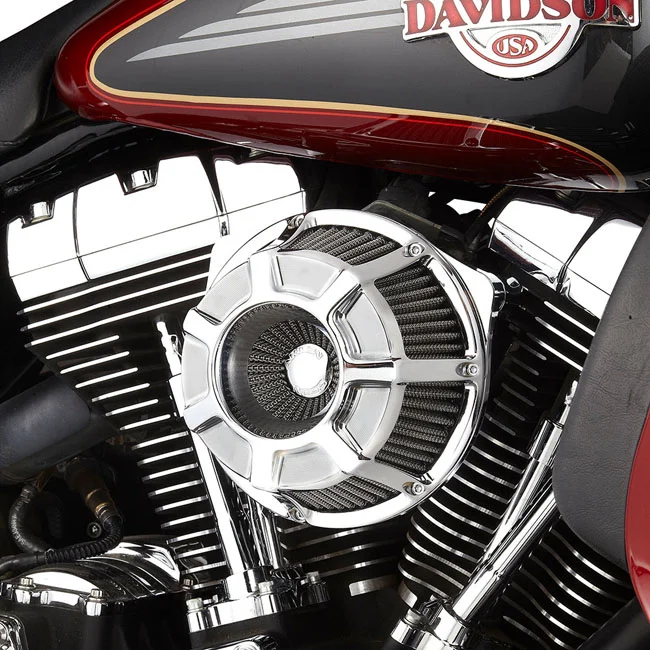 Arlen Ness Beveled Inverted Air Cleaner, Chrome