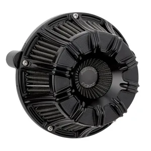 Arlen Ness, 10-Gauge Inverted Air Cleaner, All Black