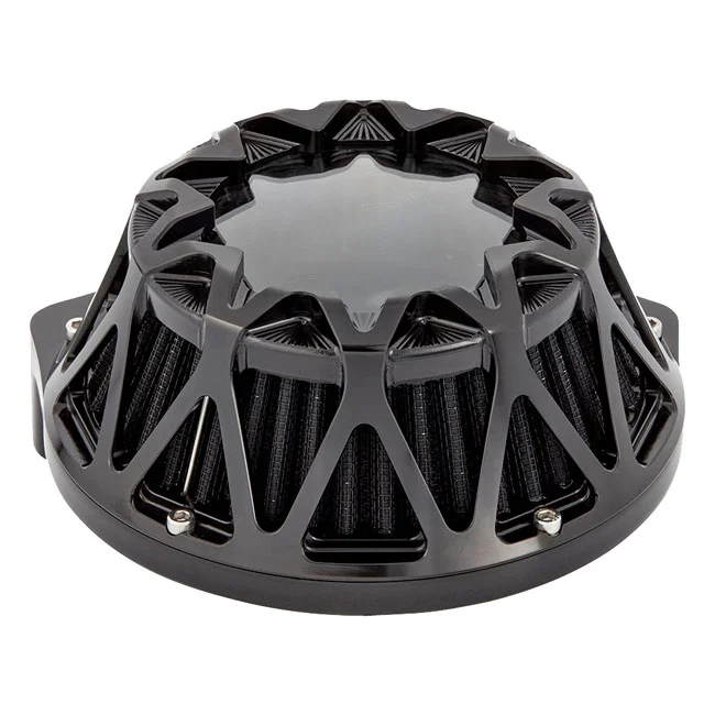 Arlen Ness Ness, Crossfire Air Cleaner, All Black