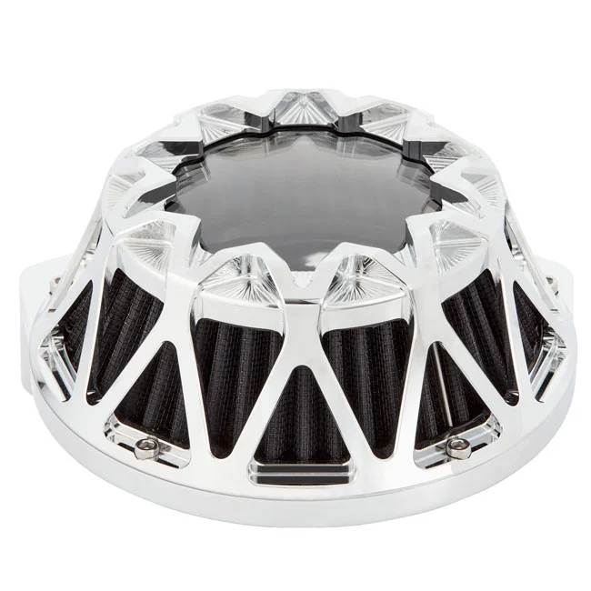 Arlen Ness Crossfire Air Cleaner, Chrome