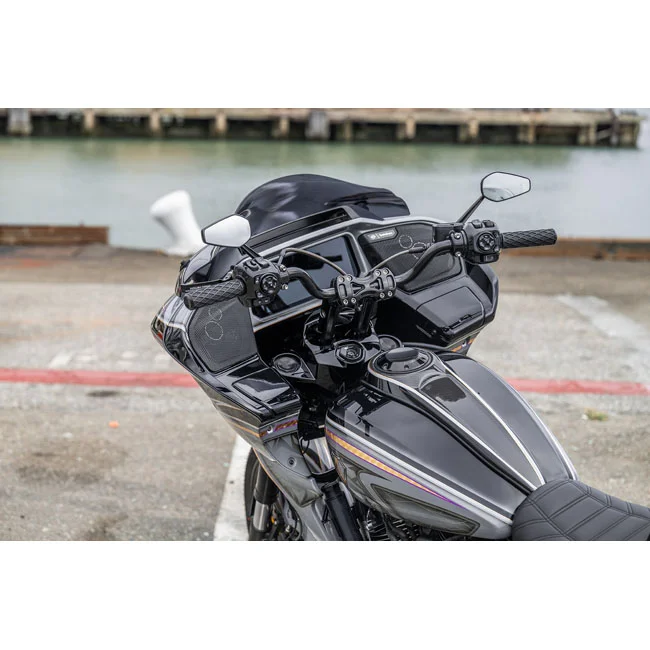 Arlen Ness Pop-Up Gas Cap Black For 24+ Touring, Black