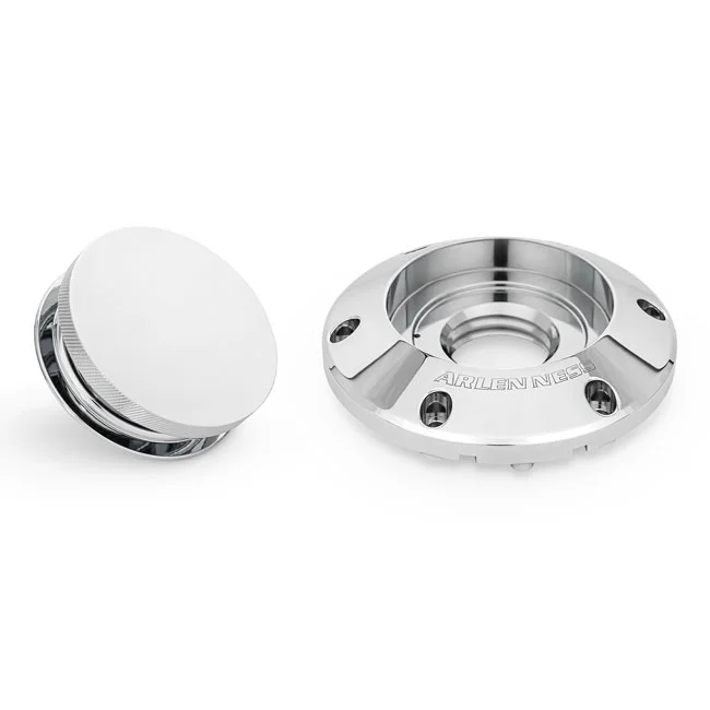 Arlen Ness Pop-Up Gas Cap Chrome For 24+ Touring, Chrome