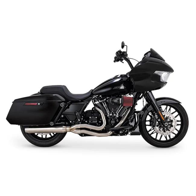 Vance & Hines 2-1 Gaslighter HS exhaust system. Brushed