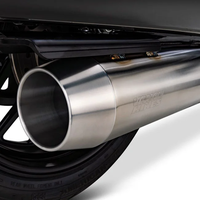 Vance & Hines 2-1 Gaslighter HS exhaust system. Brushed