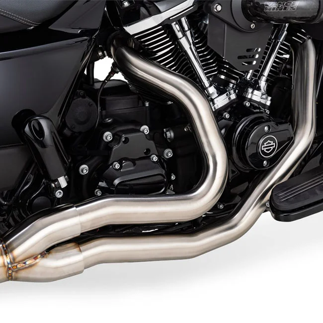 Vance & Hines 2-1 Gaslighter HS exhaust system. Brushed