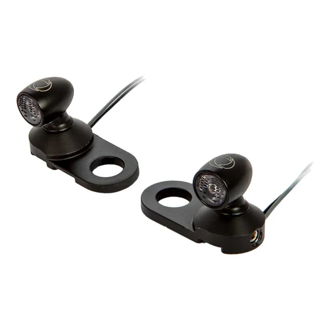 Rick's Motorcycles Rick''s Motorcycles, Indicator bracket front for Atto. Black