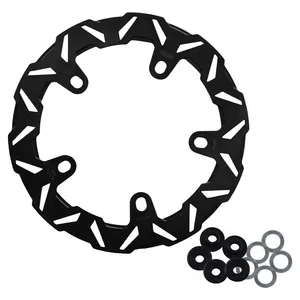 Kodlin Kodlin by SBS, ''V-Design'' brake rotor front L/R. Black