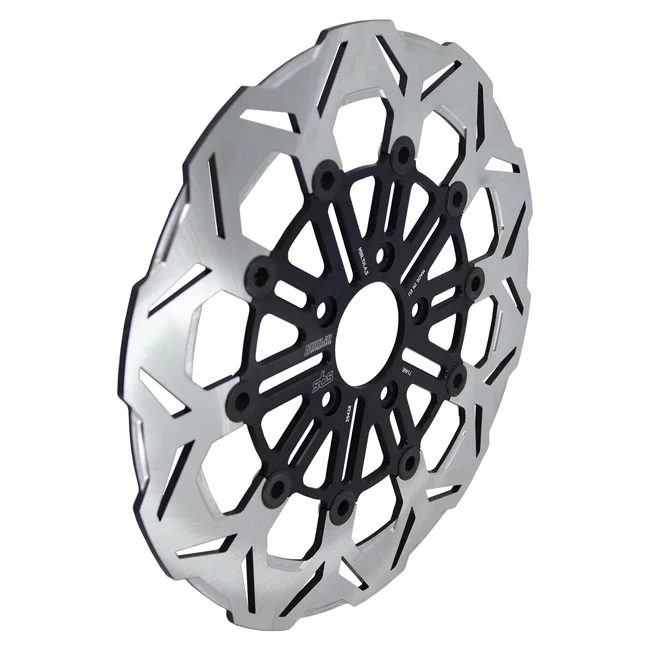 Kodlin By SBS, ''V-Design'' brake rotor front L/R. Clear