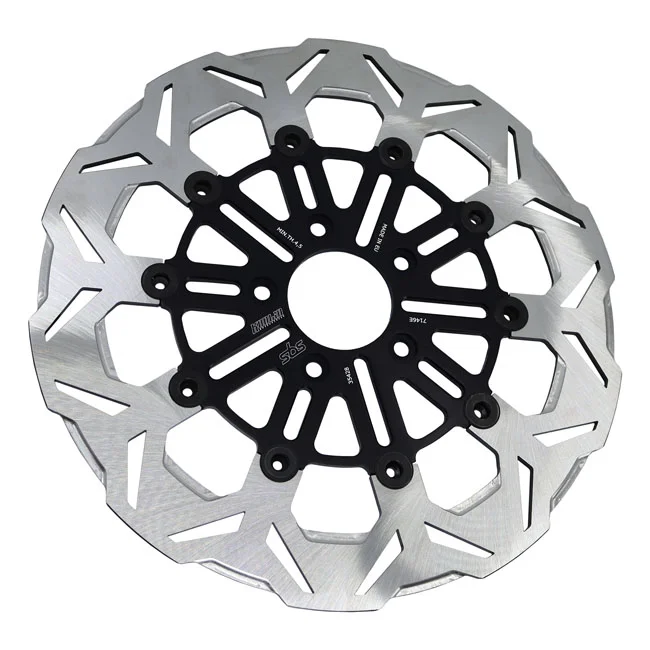 Kodlin By SBS, ''V-Design'' brake rotor front L/R. Clear