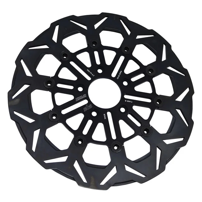 Kodlin By SBS, ''V-Design'' brake rotor front L/R. Black