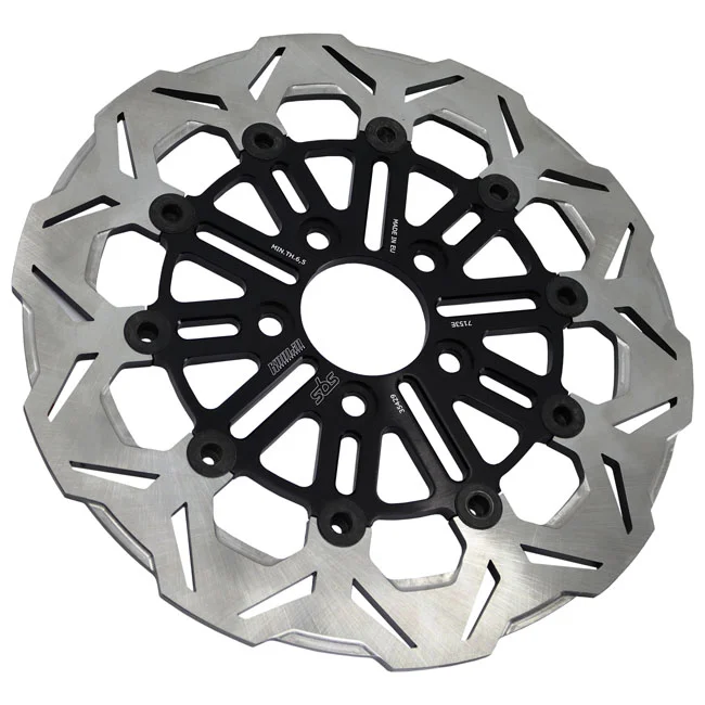 Kodlin By SBS, ''V-Design'' brake rotor rear. Black - 41810-08B