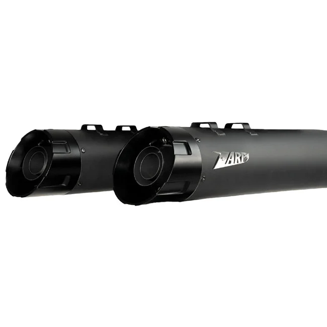 Zard Touring Euro 5+ slip-on mufflers. Black