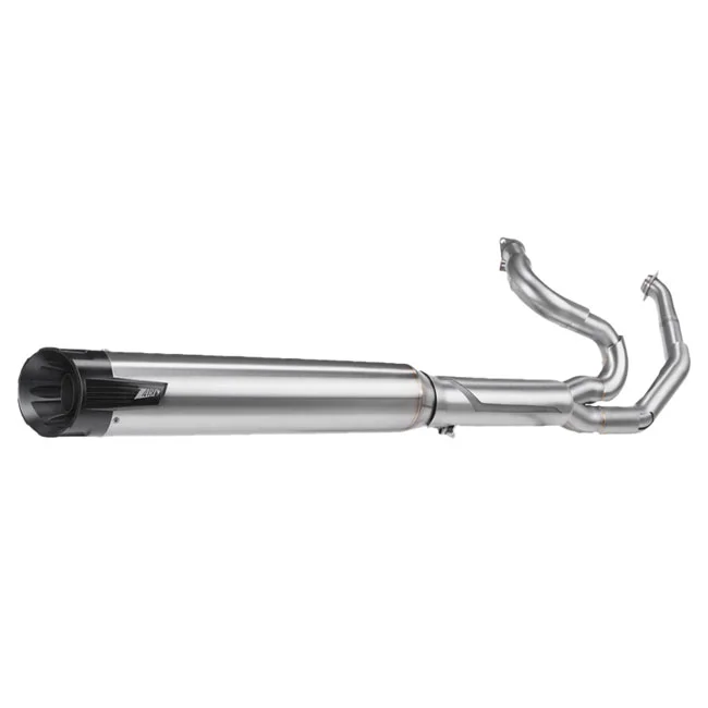 Zard Touring Euro 5+ 2-1 exhaust system. Satin stainless