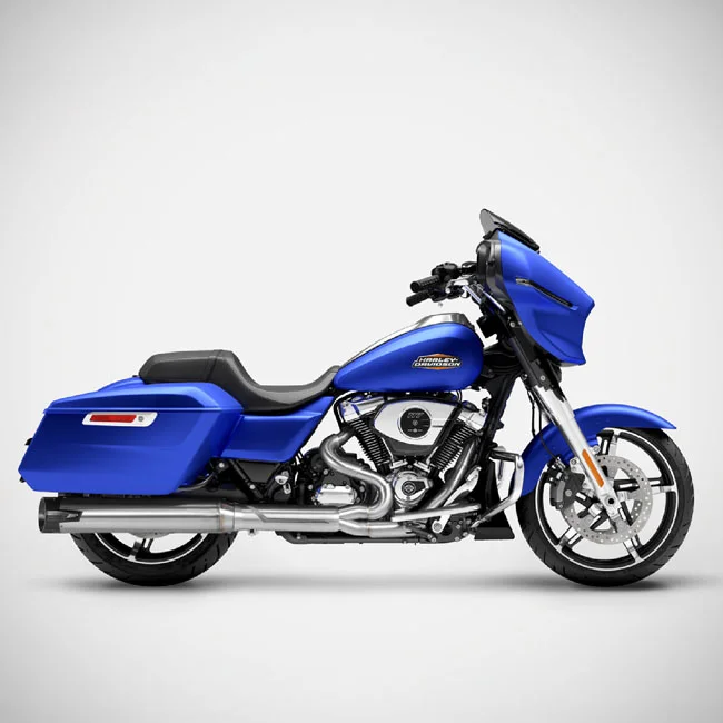 Zard Touring Euro 5+ 2-1 exhaust system. Satin stainless