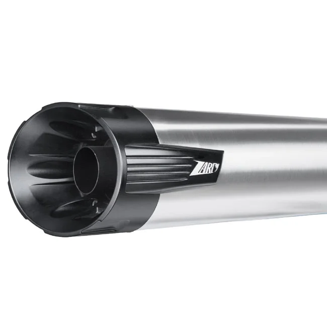 Zard Softail Euro 5+ 2-1 exhaust system. Satin stainless