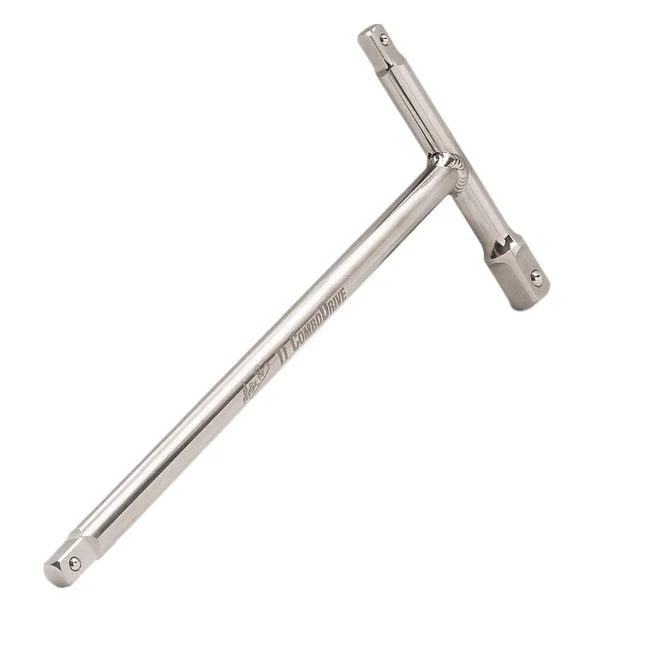 Motion Pro Ti T-handle Combo Drive, 1/4" & 3/8" drive
