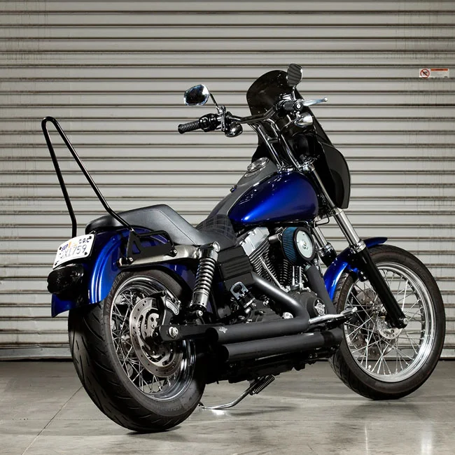 Biltwell Exfil sissy bar. Dyna. Black