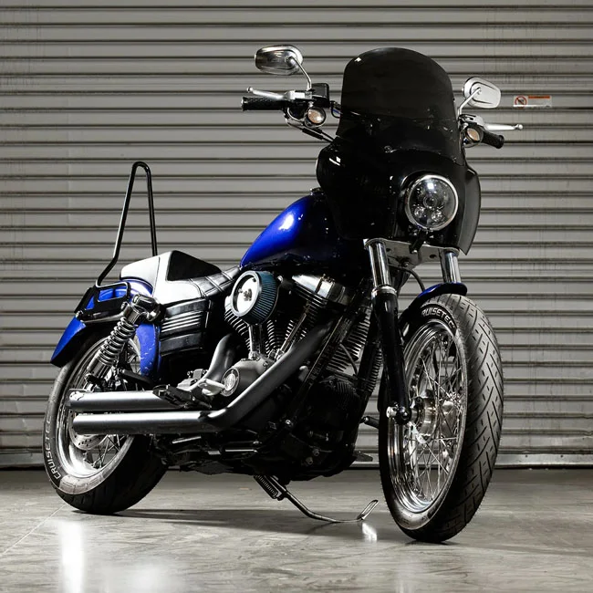 Biltwell Exfil sissy bar. Dyna. Black