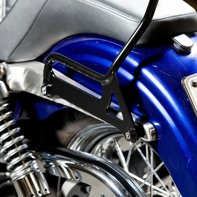 Biltwell Exfil sissy bar. Dyna. Black