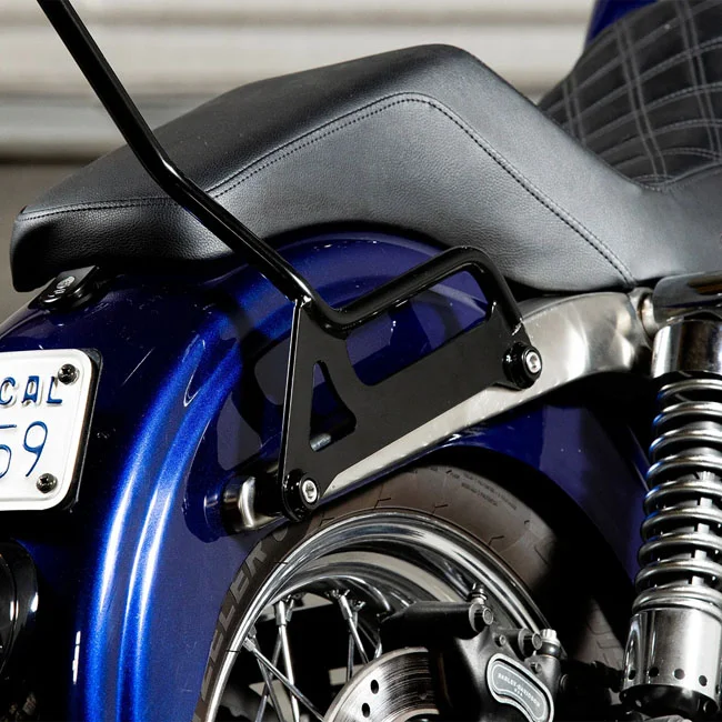 Biltwell Exfil sissy bar. Dyna. Black