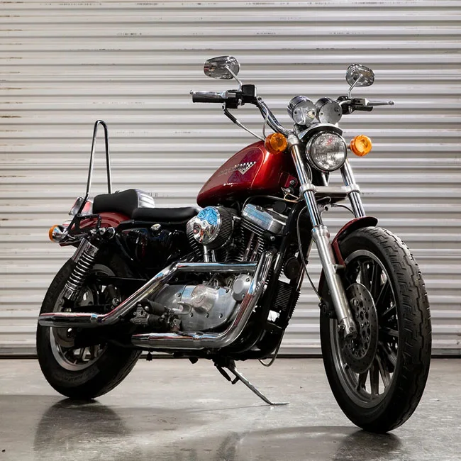 Biltwell Exfil sissy bar. 96-03 XL Sportster. Black