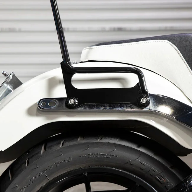Biltwell Exfil sissy bar. Softail. Black