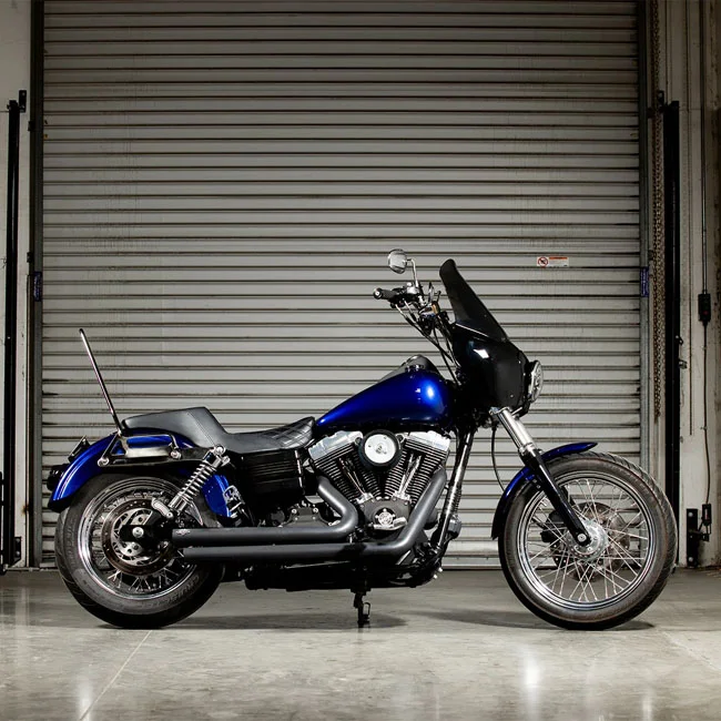Biltwell Exfil sissy bar. Dyna. Chrome