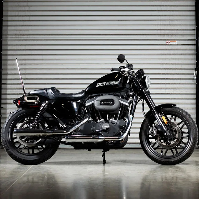 Biltwell Exfil sissy bar. 04-20 XL Sportster. Chrome