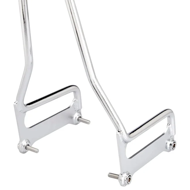 Biltwell Exfil sissy bar. Softail. Chrome