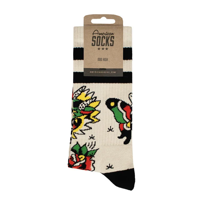 American Socks Socks Flash Fever Mid High socks
