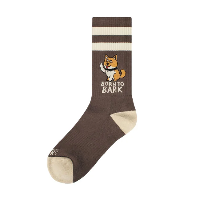American Socks Socks Born to Bark Mid High socks