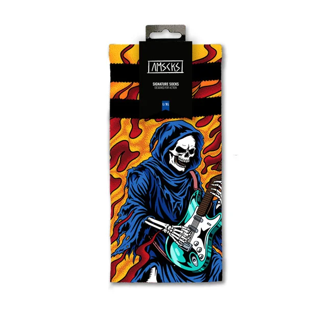 American Socks Socks Rock till death Mid High socks