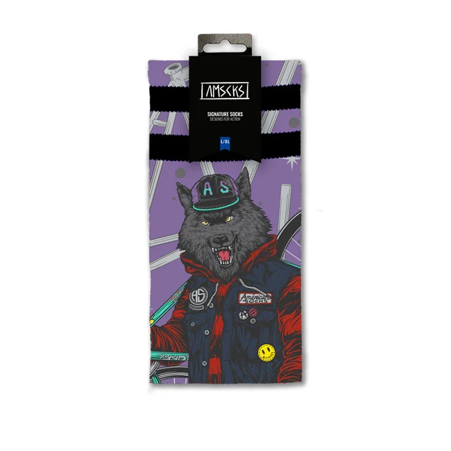 American Socks Socks Cycling Wolf Signature socks