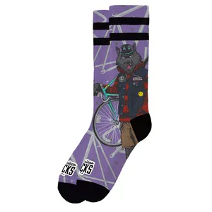 American Socks American Socks Cycling Wolf Signature socks