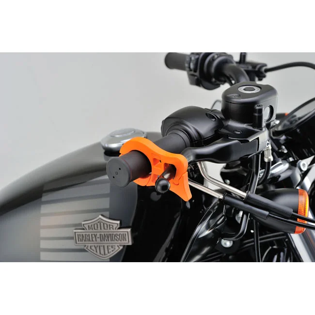 Daytona Front brake lever lock. Orange