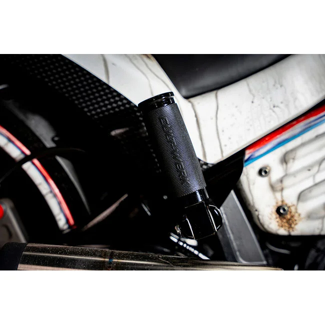 Cult-Werk Passenger foot pegs "Racing". Black