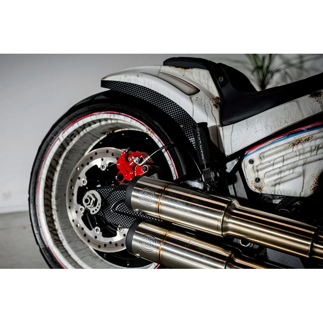 Cult-Werk Passenger foot pegs "Racing". Black