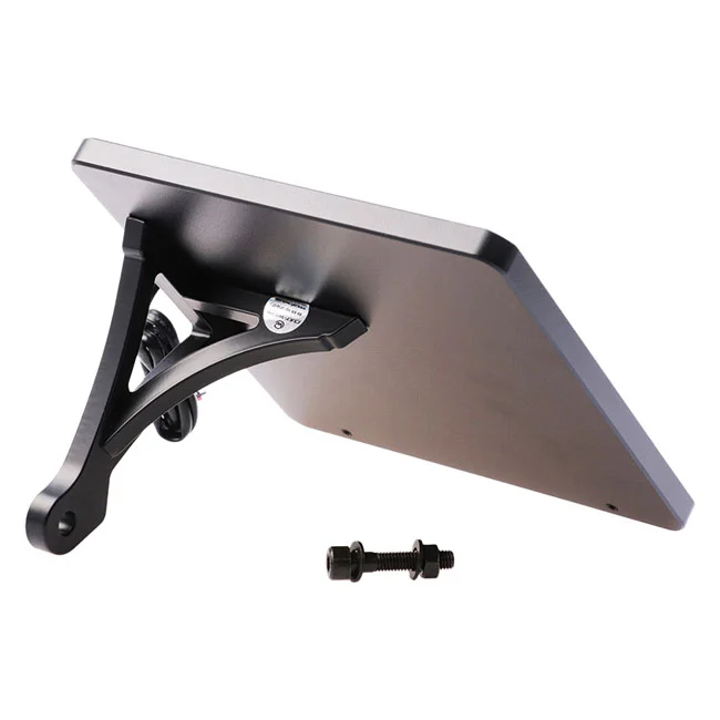 Cult-Werk Side mount license plate bracket, black. Germany