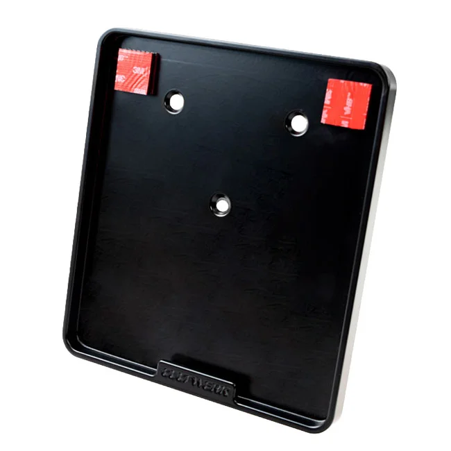 Cult-Werk License plate bracket V1. Matte black