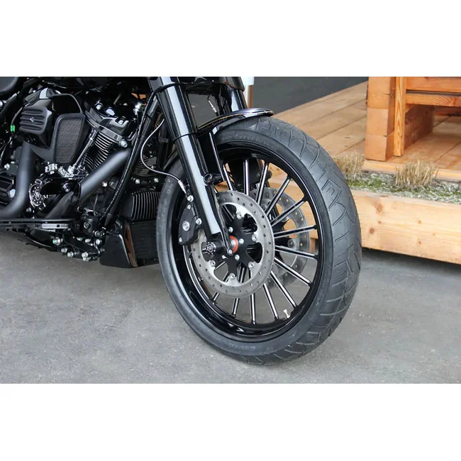 Cult-Werk ''Custom V2'' front fender, 21". Matte black
