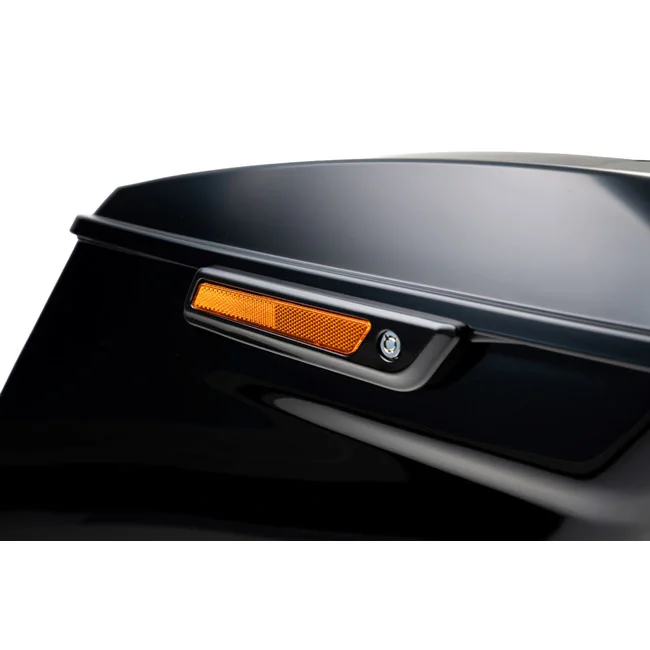 Cult-Werk Extended saddlebag set. Gloss black