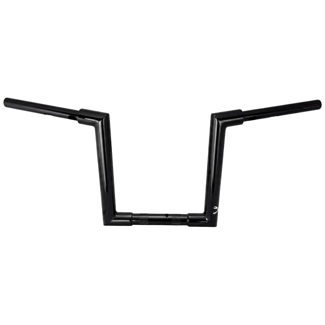 Burly 1-1/2" Jason bar. 12" rise. Gloss black