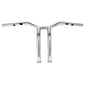 Burly Burly, Dominator raked 1-1/4" T-bar 12" rise. Chrome
