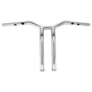 Burly Burly, Dominator raked 1-1/4" T-bar 14" rise. Chrome